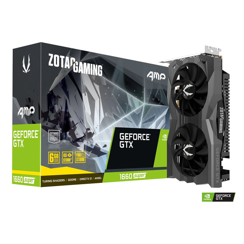 VGA GTX 1660 6GB ZOTAC GAMING AMP SUPER